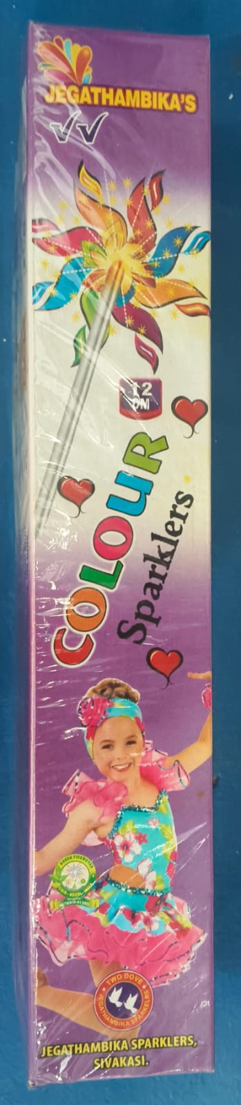 12 CM ECOLOUR SPARKLERS