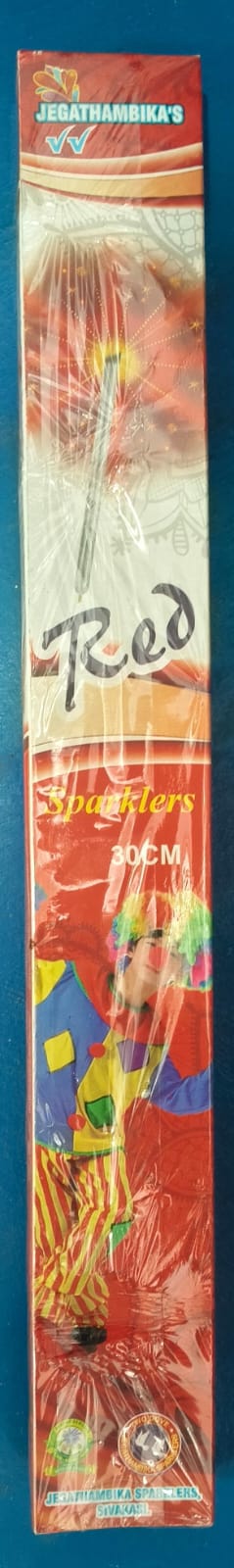 30 CM RED SPARKLERS 